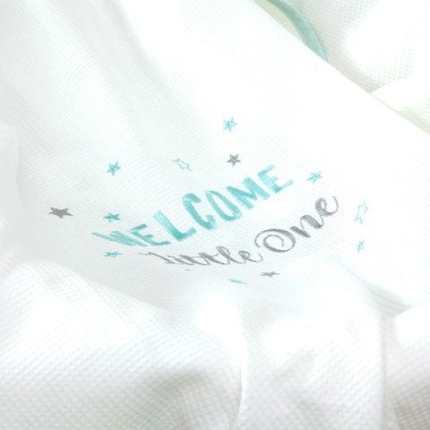 Hasır Sepet Seti - Aqua