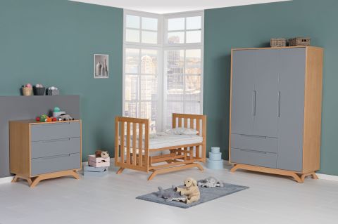 Zeno Grey Bebek Odası Takımı