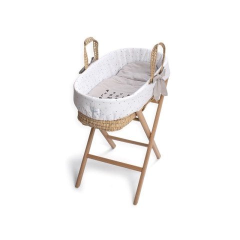 Hasır Sepet Seti - Story Gri