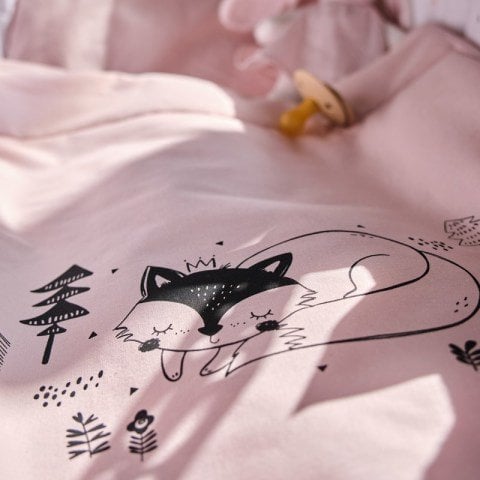 Hasır Sepet Seti - Be Brave - Pudra