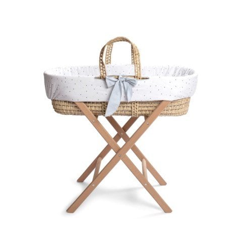 Hasır Sepet Seti - Dino - Mavi