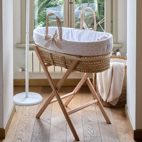 Hasır Sepet Seti - Cute & Wild Bej