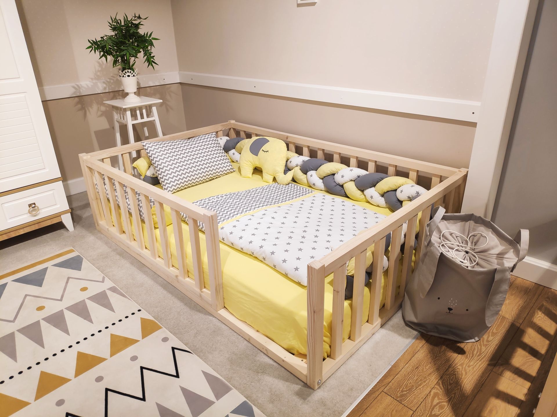 Montessori Karyola Yer Yatağı (110x190)