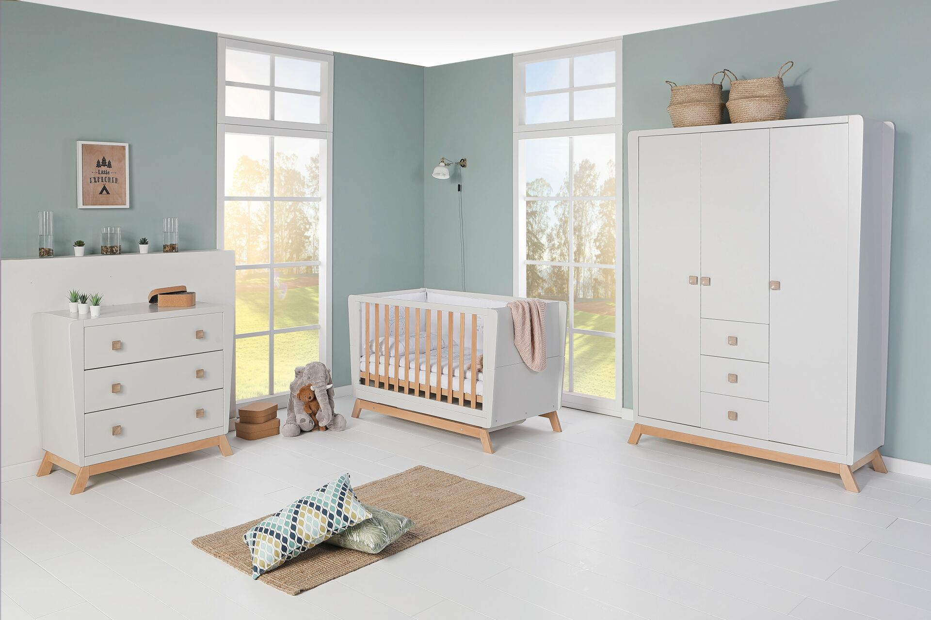 Rococo Beige Bebek Odası Takımı