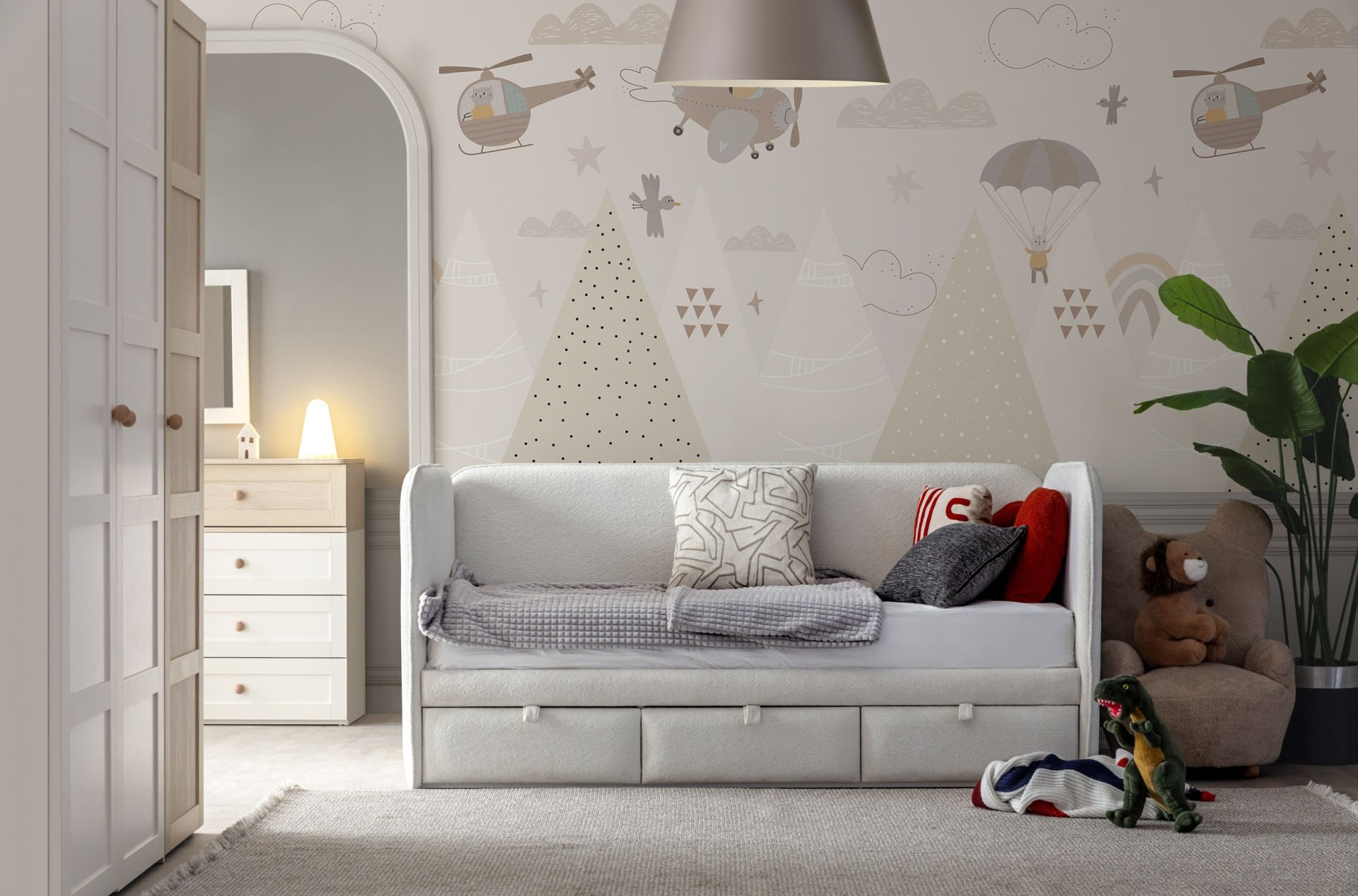 Dünya Toddler Montesori Karyola