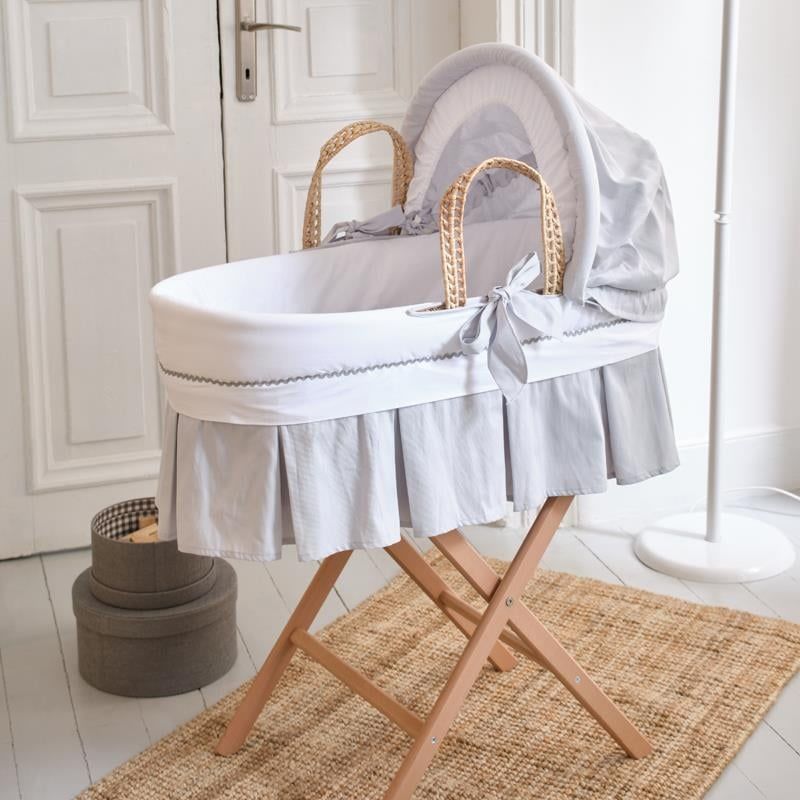 Hasır Sepet Seti - Toys - Gri