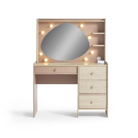 Osaka Genç Odası - (3 kapılı Dolap + Çalışma Masası Alt Modül + Karyola 100x200)