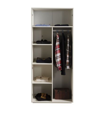 Halikarnas 2 Kapılı Askılı Dolap (Aynalı Kapak)