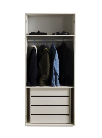 Halikarnas 2 Kapılı Çekmeceli Dolap (Aynalı Kapak)