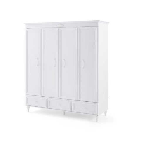 İskenderiye 4 Kapılı Dolap