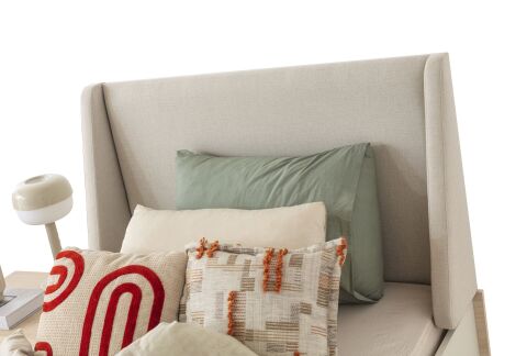 Keops Başlıklı Bazalı Karyola (100x200)