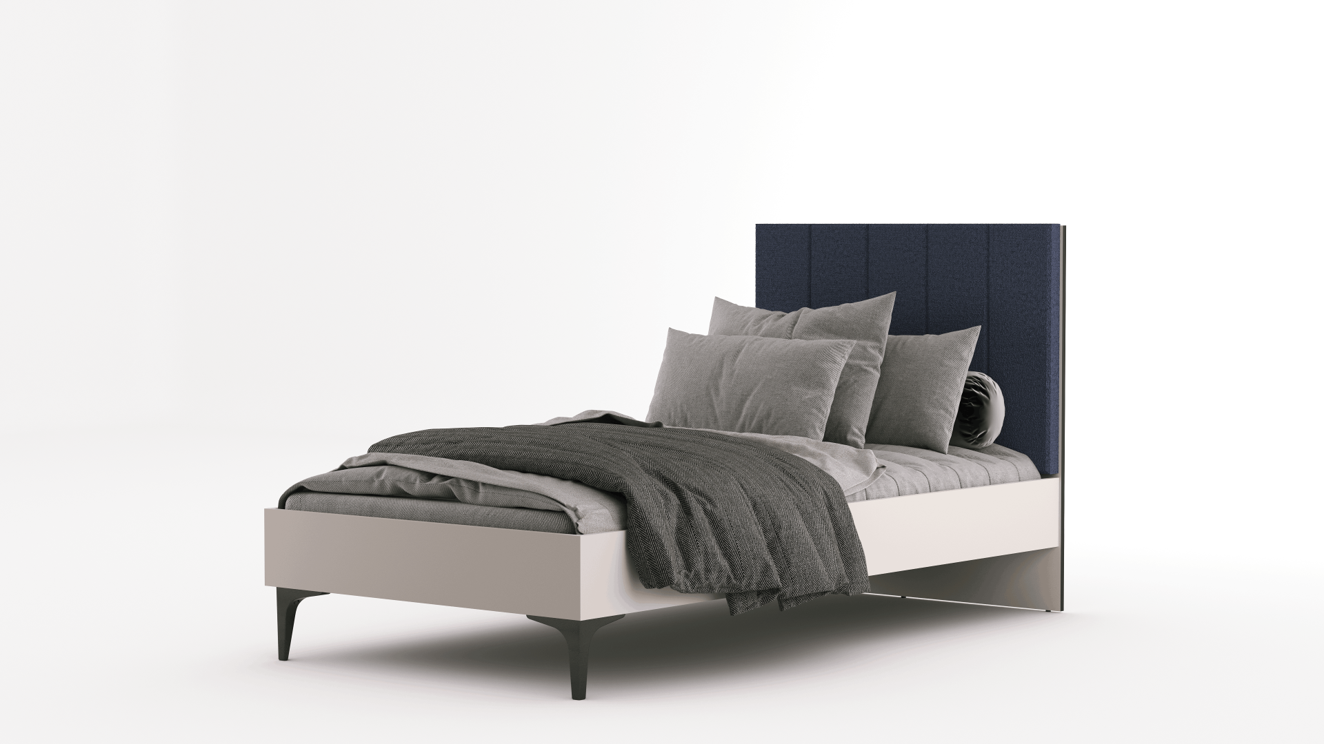 Kolezyum Ay Başlıklı Karyola (120x200)