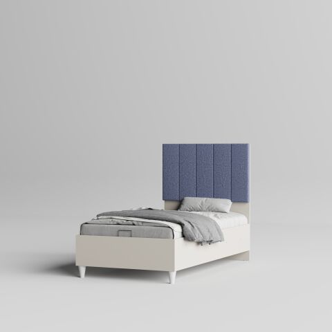 Kolezyum Ay Başlıklı Bazalı Karyola (100x200)