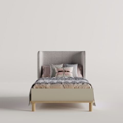 Maya Başlıklı Karyola (100x200)