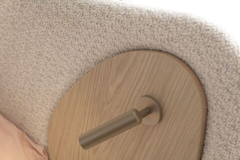 Osaka Başlıklı Bazalı Karyola (120x200)