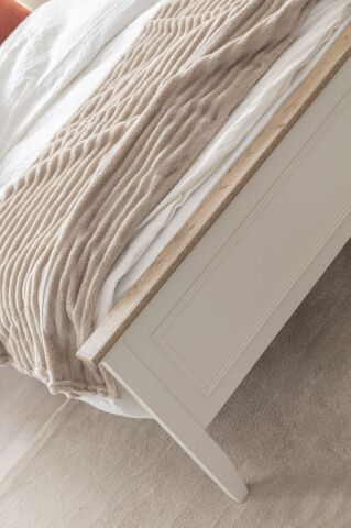 Petra Ay Başlıklı Karyola (120x200)