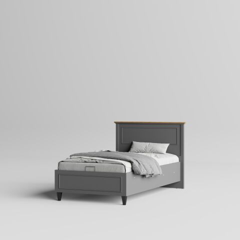 Petra Başlıklı Bazalı Karyola (120x200)