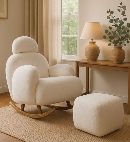 Puffy Sallanır Anne Emzirme Koltuğu