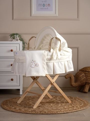 Hasır Sepet Seti - Luna Elegant